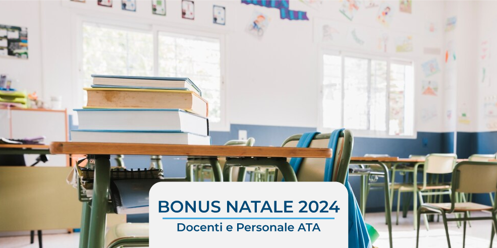Bonus Natale 2024 docenti e ATA